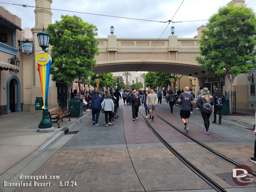 3:03pm - Arriving at Disney California Adventure