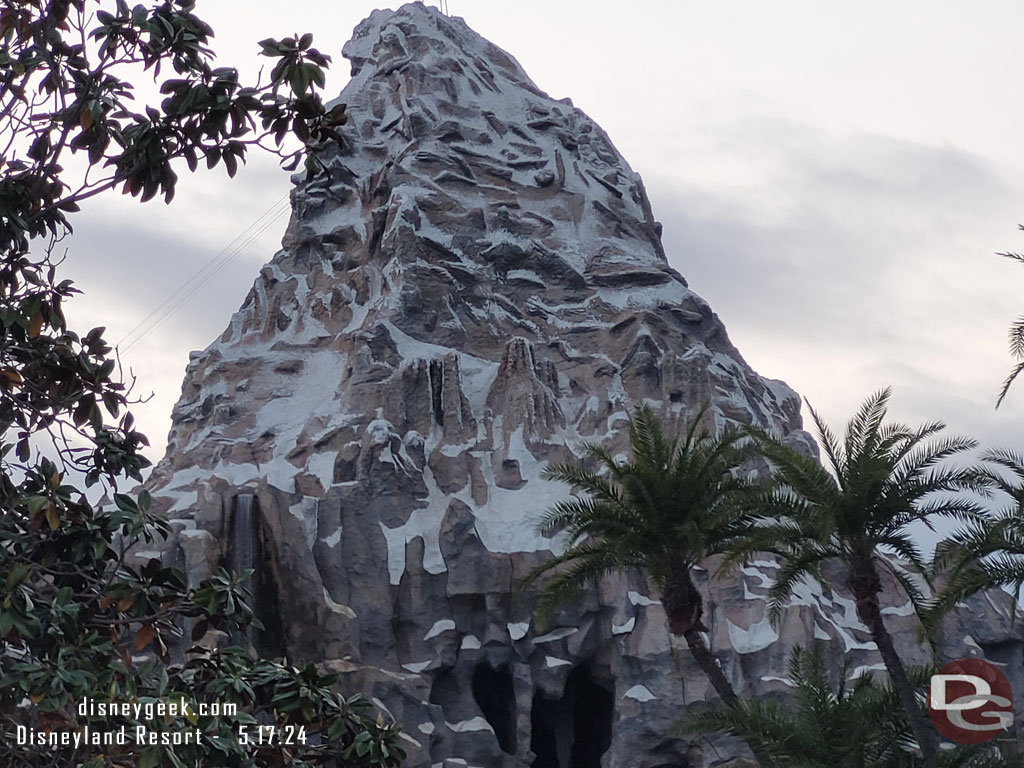 The Matterhorn this evening