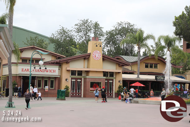 Earl of Sandwich is still open.