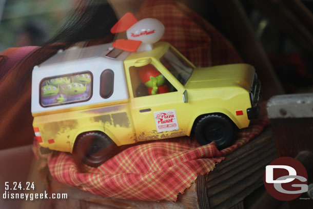 The Pizza Planet Truck in Grizzly Peak Recreation Area