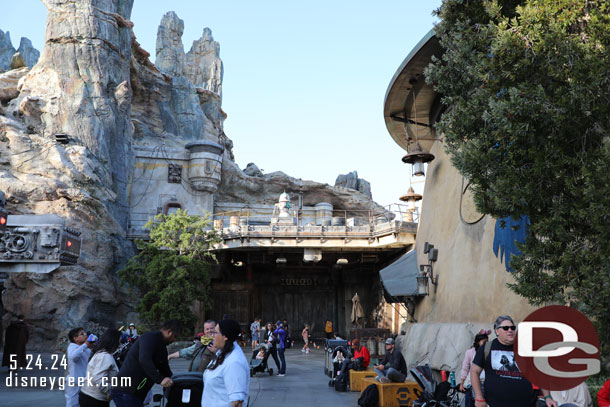 Back to Star Wars: Galaxy's Edge.  Bard is a new droid. He is a modified R1 unit.  He hosts/narrates the Fire of the Rising Moons show.