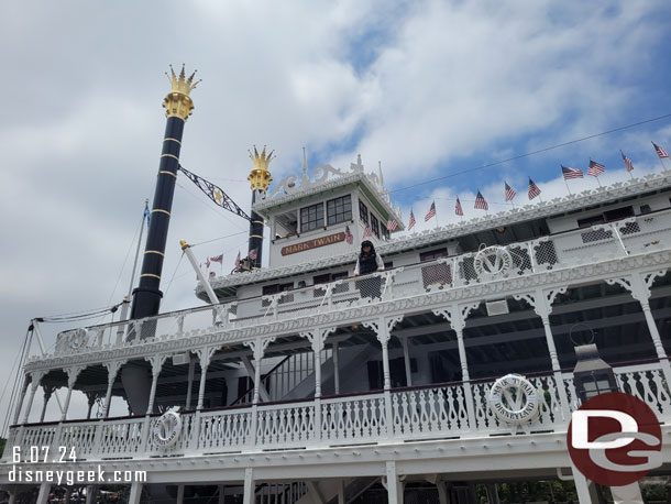 Time for a cruise on the Mark Twain Riverboat