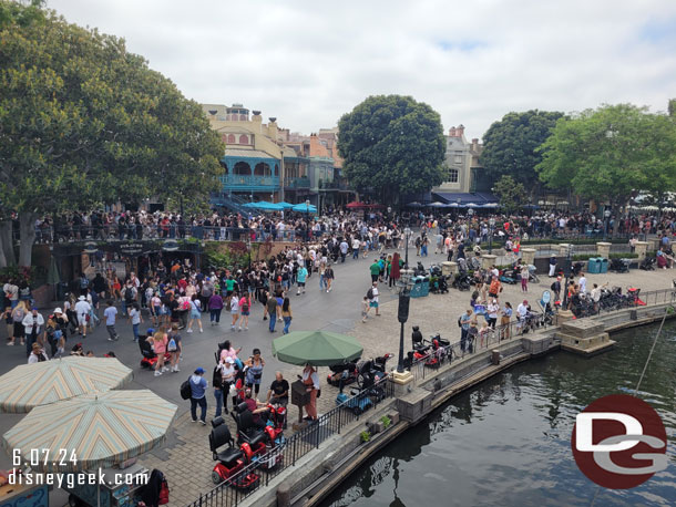 New Orleans Square from the Mark Twain