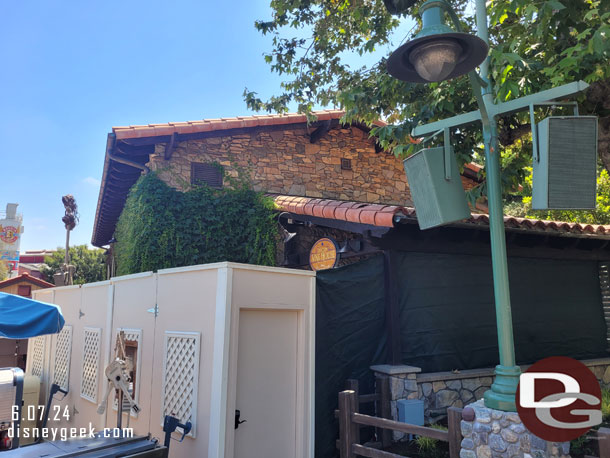 Conversion of the Blue Sky Cellar into the Golden Vine House for DVC is moving along.