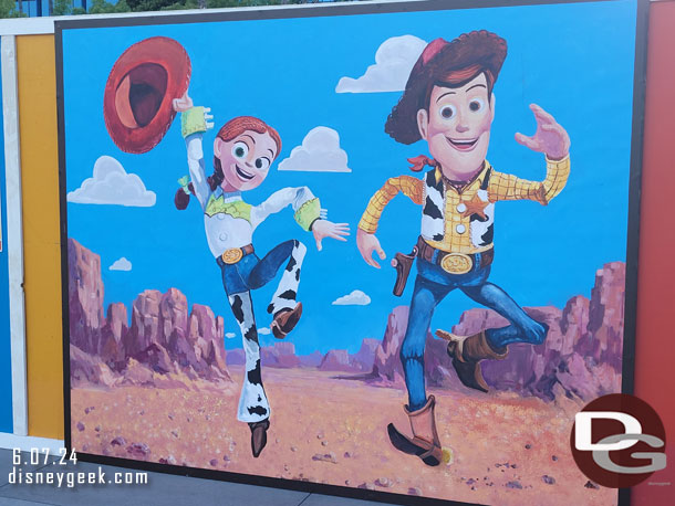 Toy Story mural by Pei Jun Tang