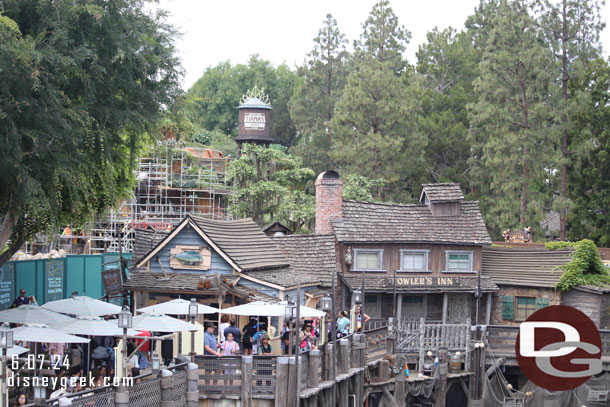 Moving on to Tiana's Bayou Adventure from the Mark Twain