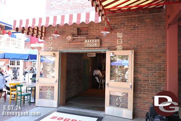 The Bakery Tour has reopened since my last visit. It was closed for renovation.