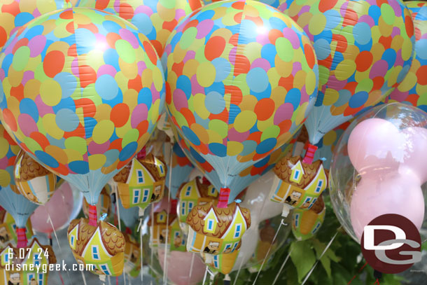 Up! Pixar Fest balloons