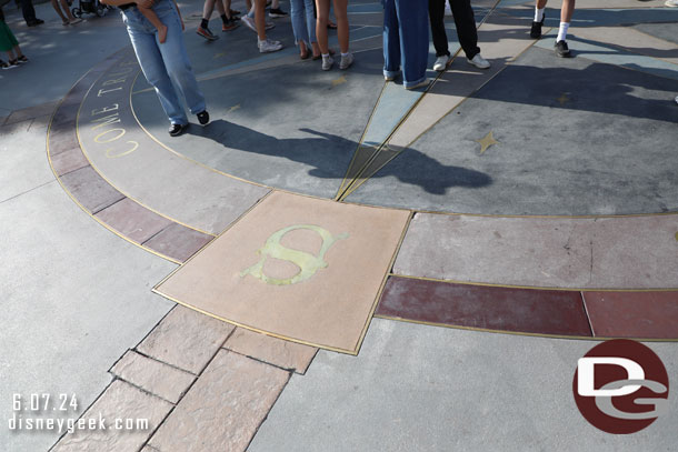 Saw pictures of some boxes up in the castle forecourt recently.  Looks like they may have done some work on the ground/compass points.