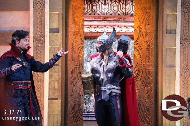 Thor joins Doctor Strange