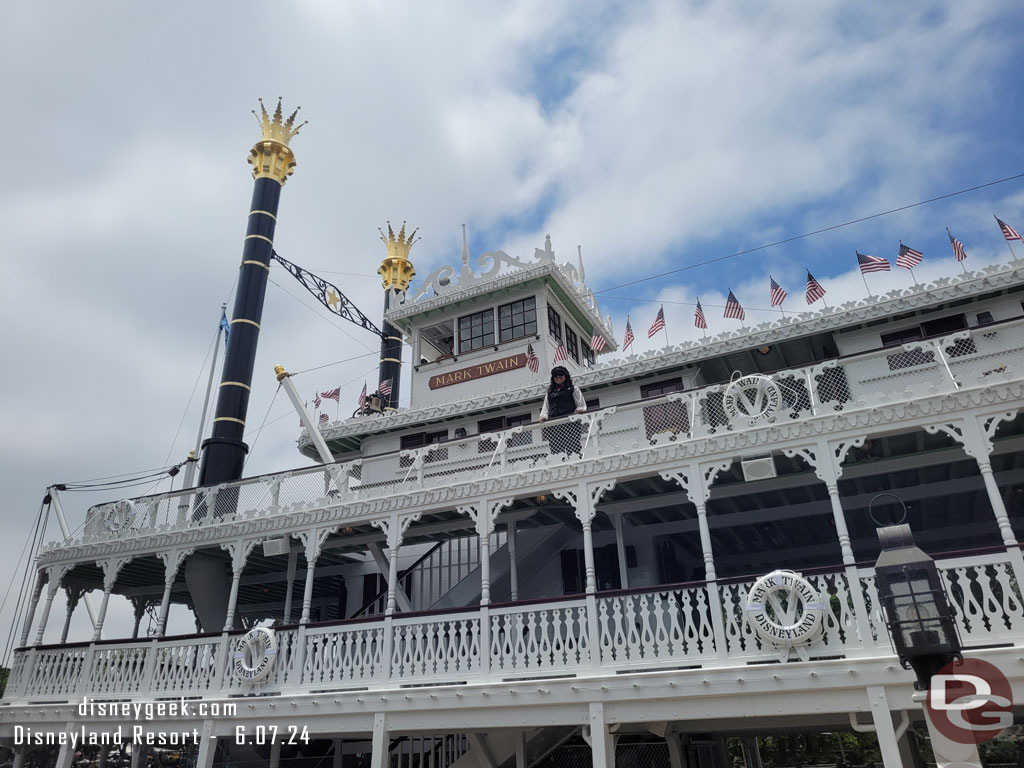 Time for a cruise on the Mark Twain Riverboat