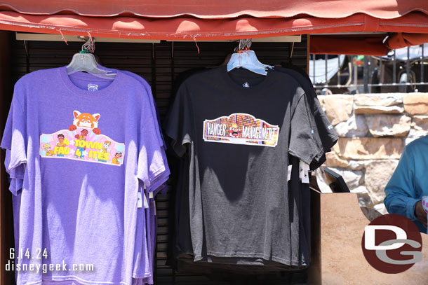 Pixar Fest marketplace merchandise