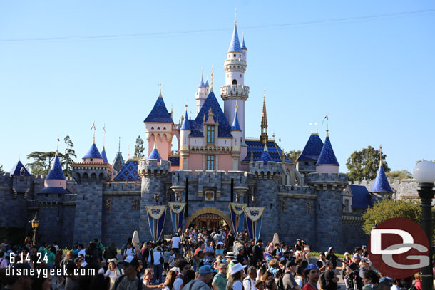 5:56pm - Sleeping Beauty Castle