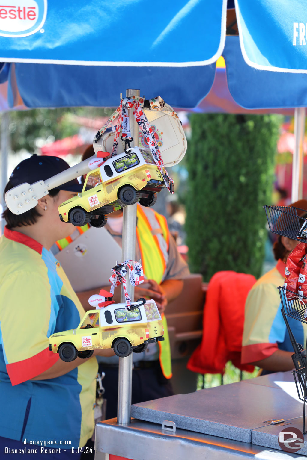 Plenty of Alien Pizza Planet trucks for sale still around the parks.