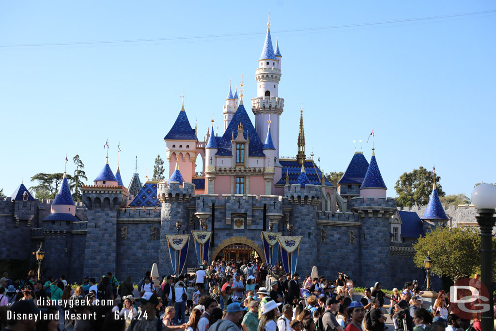 5:56pm - Sleeping Beauty Castle