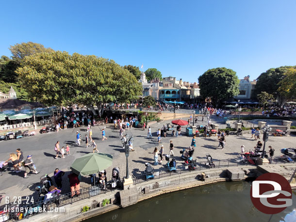 New Orleans Square this evening