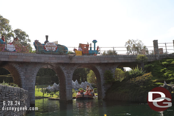 Casey Jr chugging along