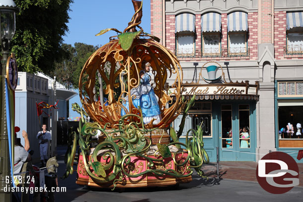 The finale entering Town Square