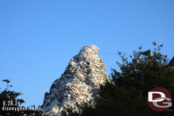 The Matterhorn as the sun is setting