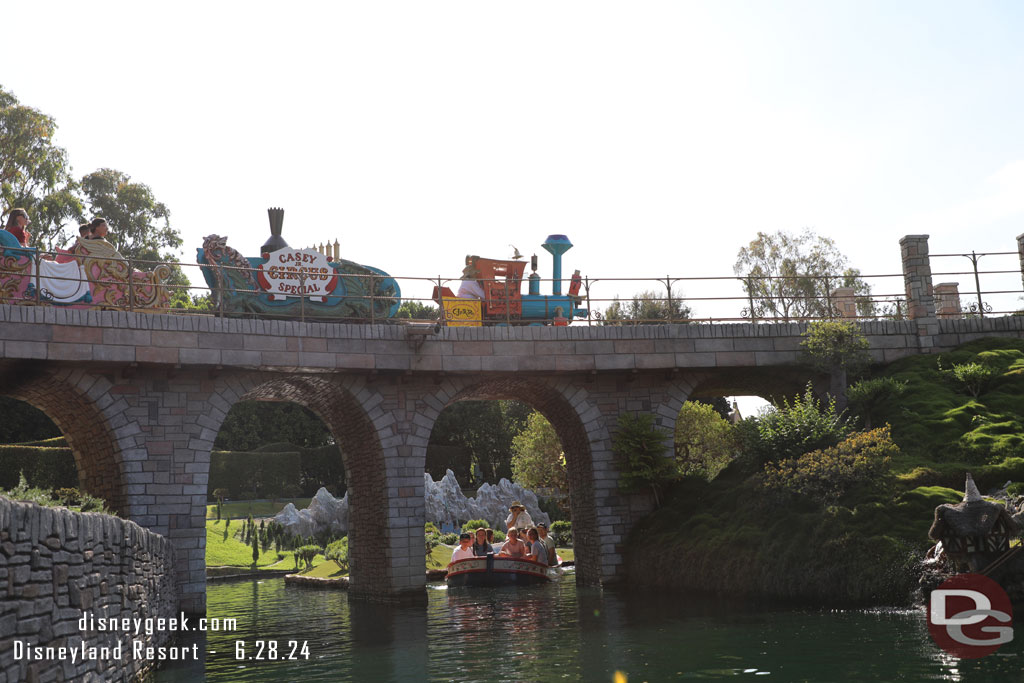 Casey Jr chugging along