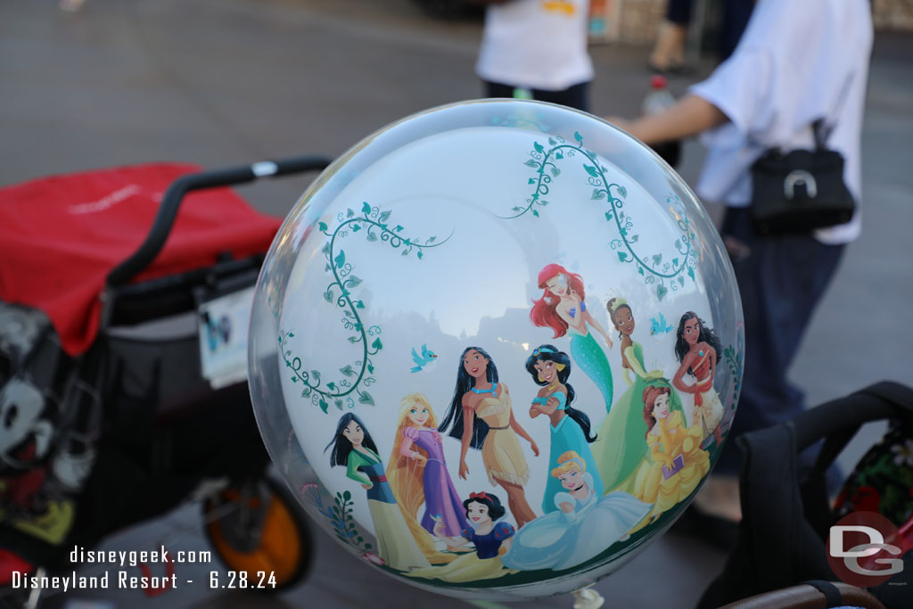 The current Princess Balloon design