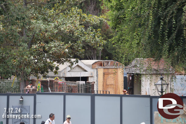 The Haunted Mansion exit area