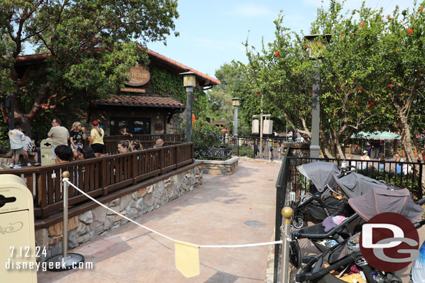 The Golden Vine House looks ready to open. The walls are gone and no signs of ongoing work.