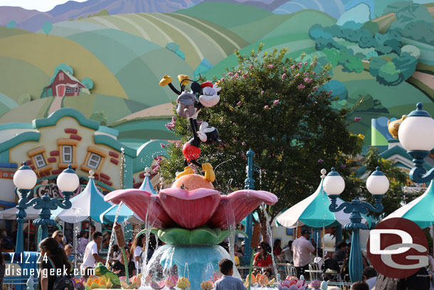 Visiting Mickey's Toontown