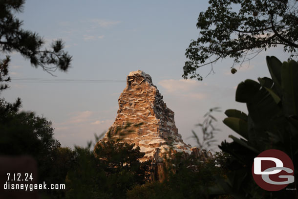 Matterhorn as the sun sets