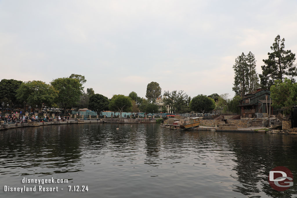 Looking across the Rivers of America 