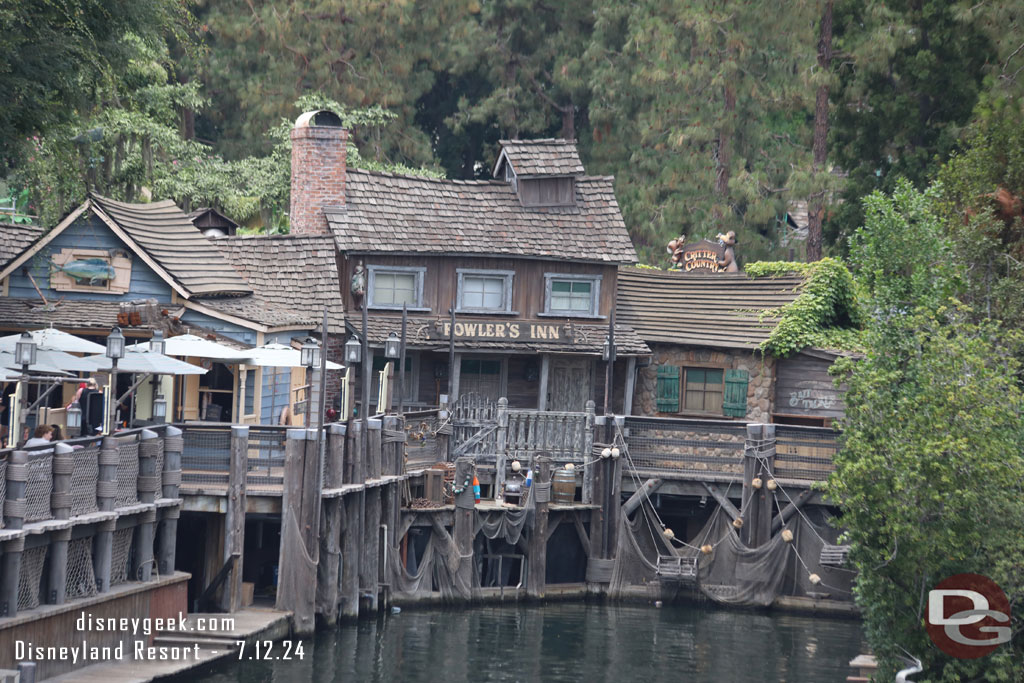 The Critter Country sign is very visible over Fowlers Inn right now..  were trees removed/pruned or was it raised..