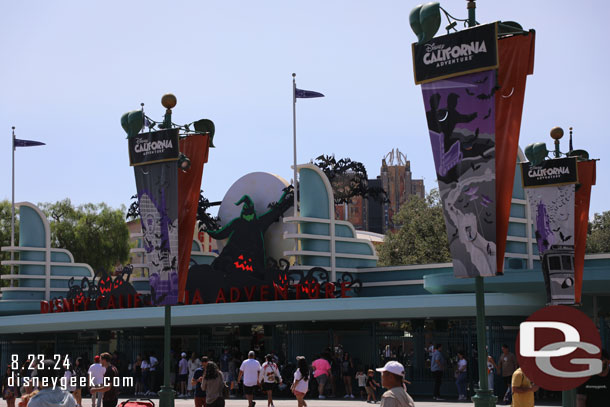 Oogie Boogie greets guests as usual at Disney California Adventure