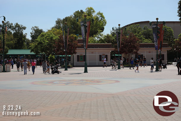 All traces of Pixar Fest are gone.