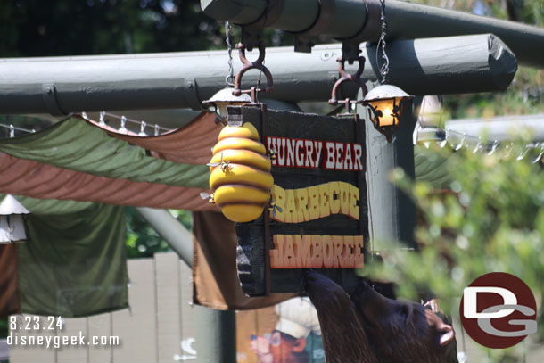 The sign has been updated with the new name. When it reopens it will feature a Barbecue Menu