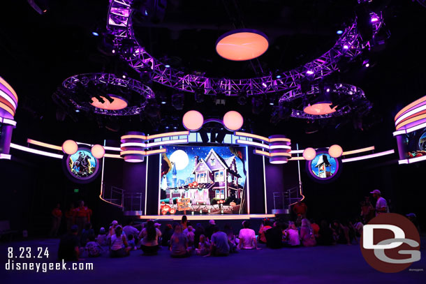 We stopped by to see the 12:45pm Mickey's Trick and Treat Show.