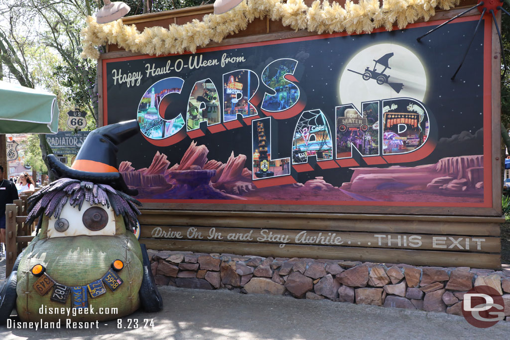 Radiator Springs residents are celebrating Haul-O-Ween in Cars Land