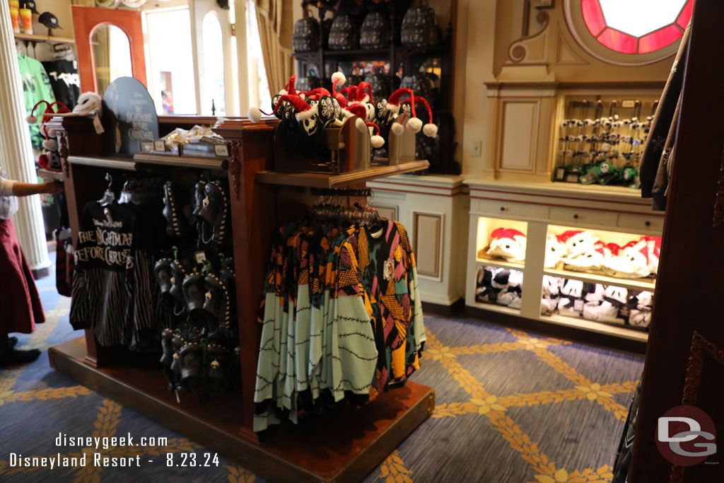 A look at some of the Halloween Merchandise in the Disney Showcase on Main Street USA