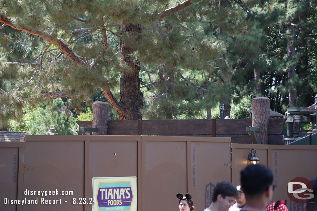 The Hungry Bear looks ready for its new entrance sign