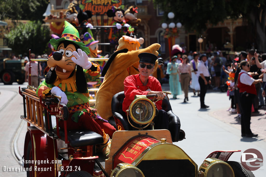 The 2:45pm Mickey and Friends Halloween Cavalcade