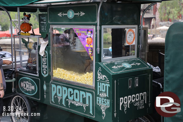 Plenty of popcorn buckets still in stock at all locations I walked by.