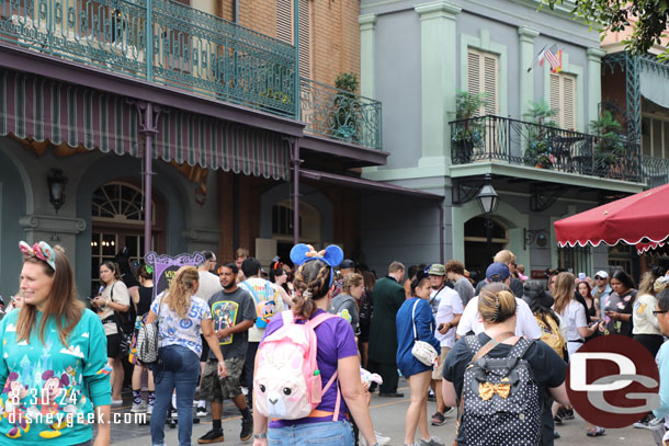 The queue to meet Jack Skellington