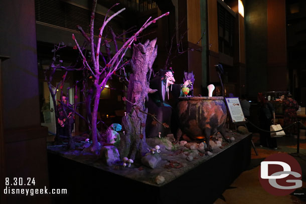 Disney's Grand Californian Hotel - Halloween Display