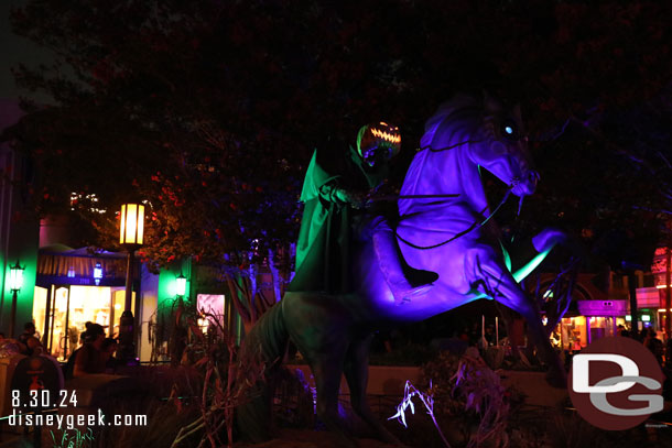 Headless Horseman on Buena Vista Street