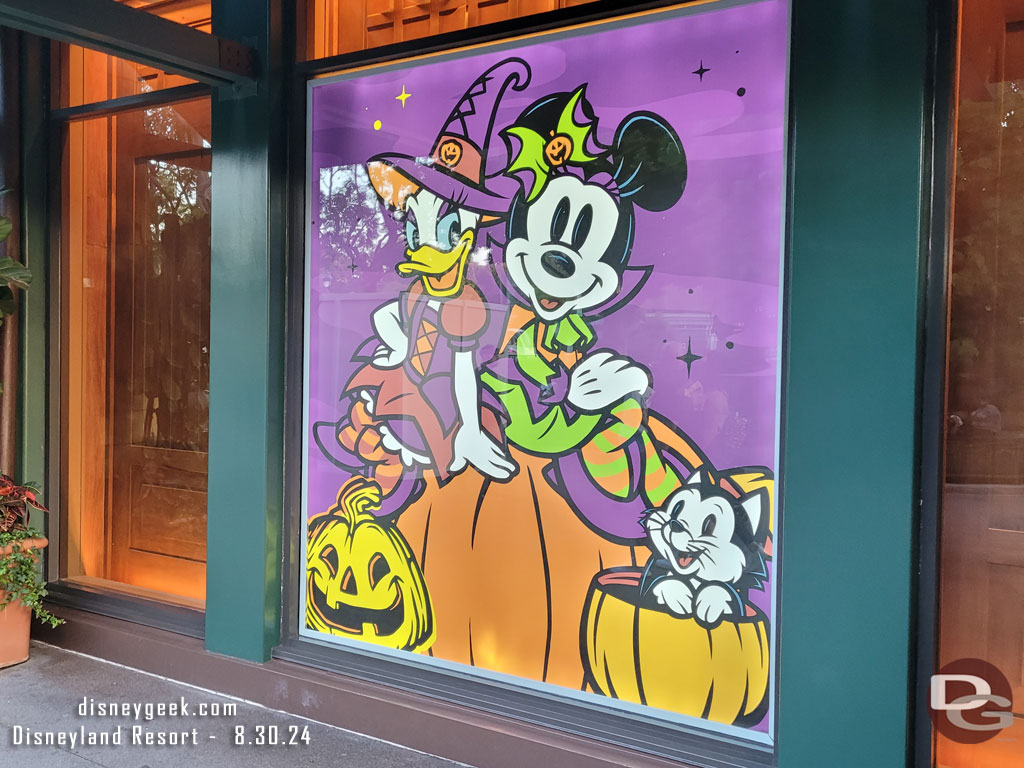 World of Disney Halloween windows