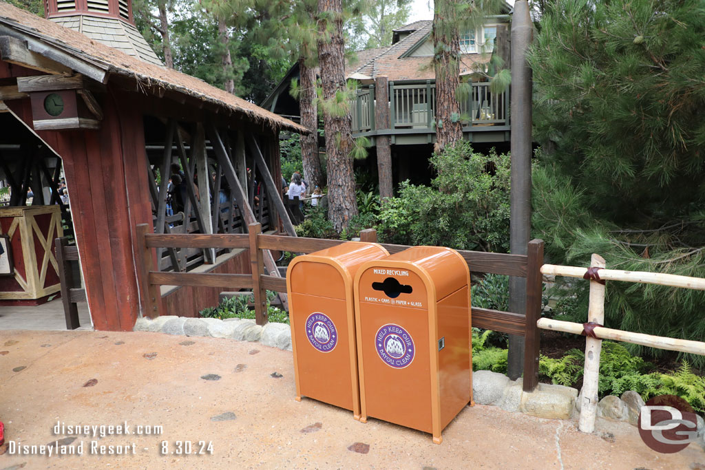 Bayou Country Trash cans are out