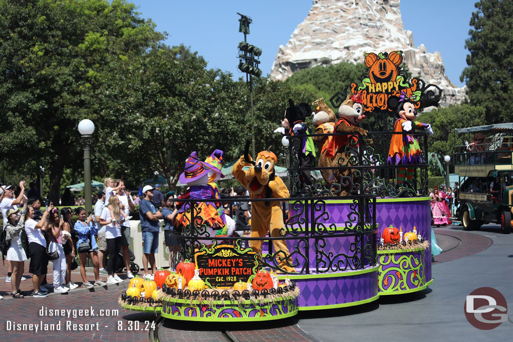 Mickey and Friends in their Halloween Costumes