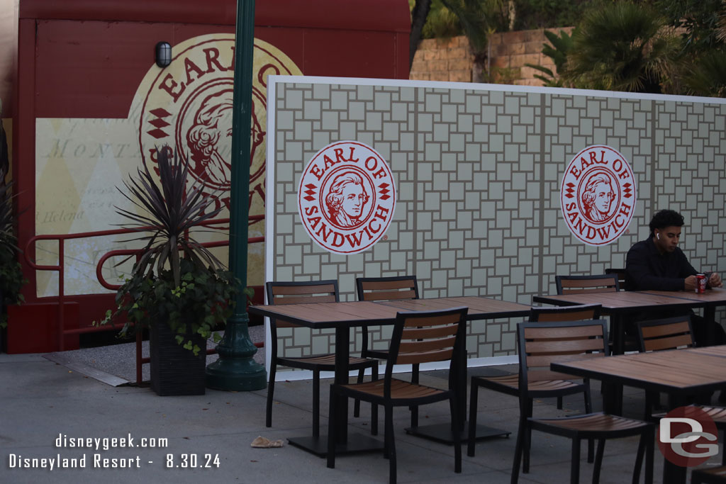 Earl of Sandwich eating area