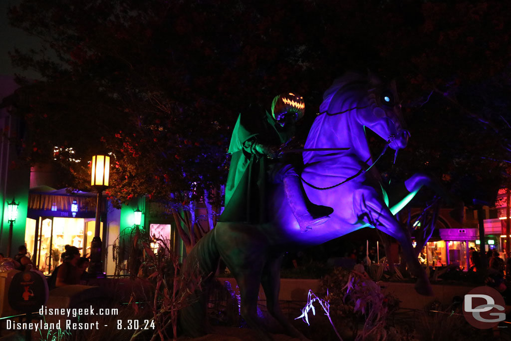 Headless Horseman on Buena Vista Street