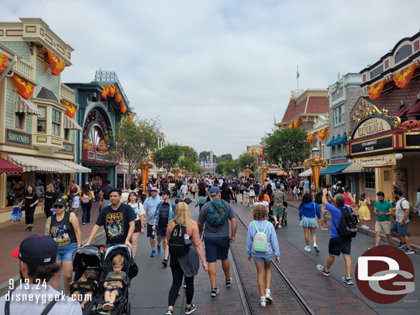 11:23am - Main Street USA