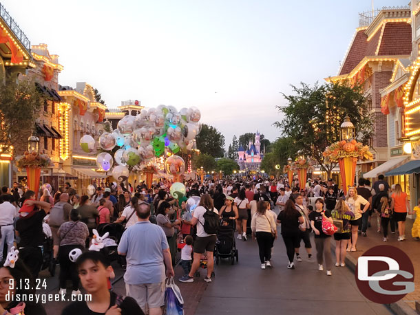 7:13pm - Main Street USA